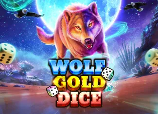 Wolf Gold Dice - AGENT188